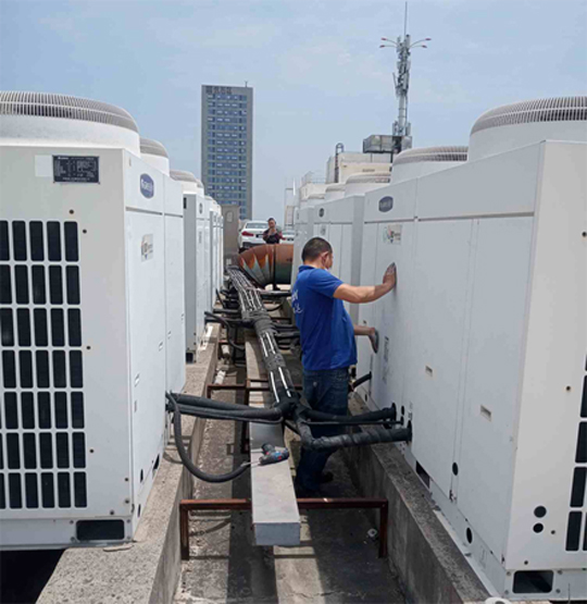 元宝中央空调制热和不制冷系统维修方法